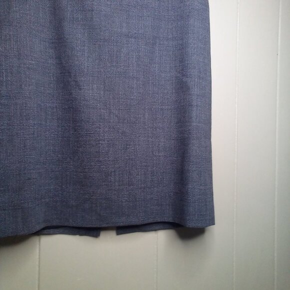 Jenne Maag Skirt S Career Straight Wool Blend Gray - Picture 9 of 13